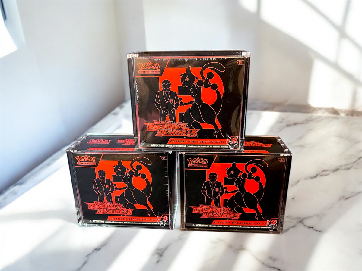 Lot x4 Protection Acrylique ETB
