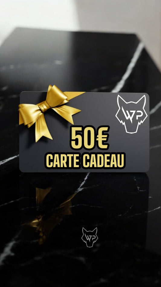 Carte cadeau 50€