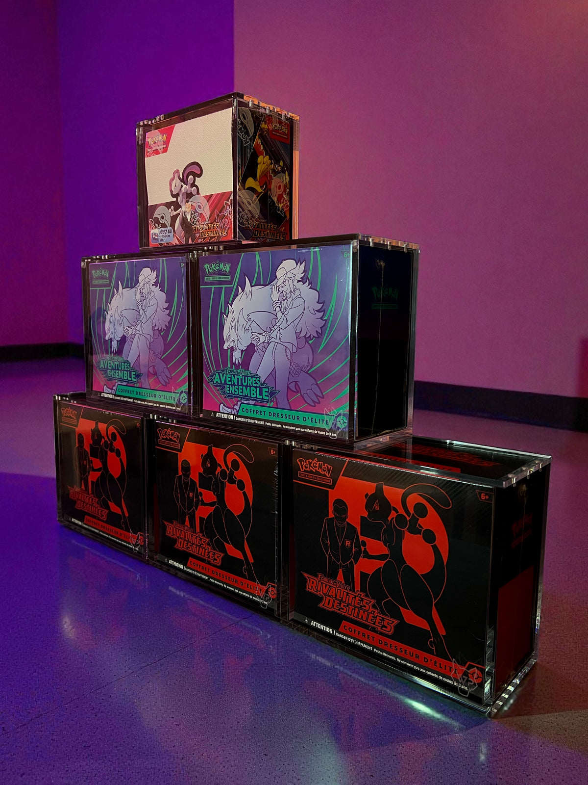 Lot x4 Protection Acrylique ETB